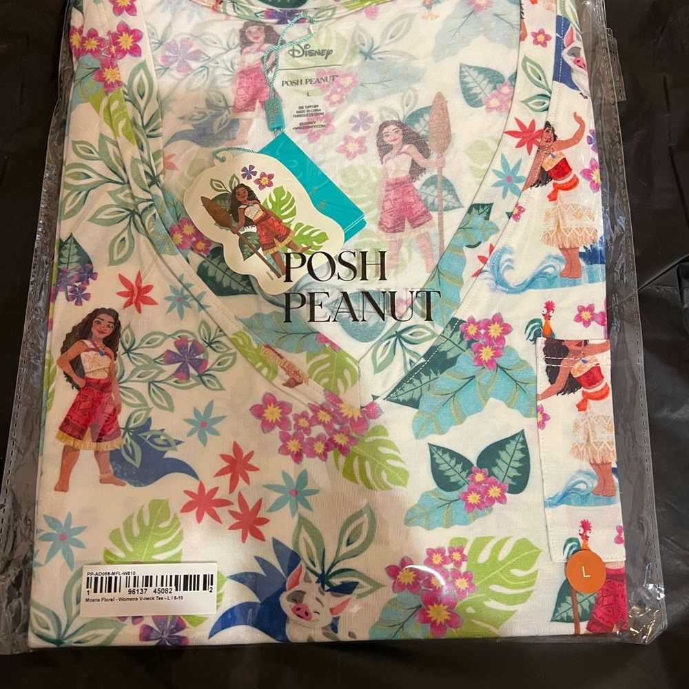 Posh Peanut Disney Moana women’s shirt